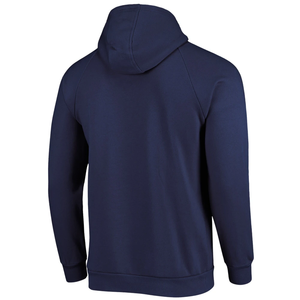 Under Armour Bleu marine Wilmington Blue Rocks Pull à capuche en molleton raglan pour homme