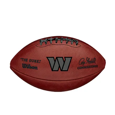 Fanatics Authentic Wilson The Duke Official NFL Leather Game Football