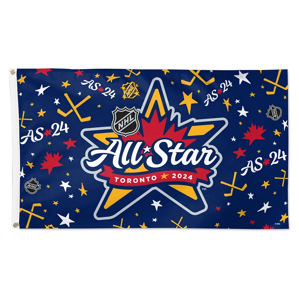 WinCraft 2024 NHL All-Star Game 3' x 5' One-Sided Deluxe Flag