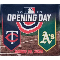 WinCraft Athletics vs Minnesota Twins 15'' x 18'' 2020 Opening Day Rally Towel