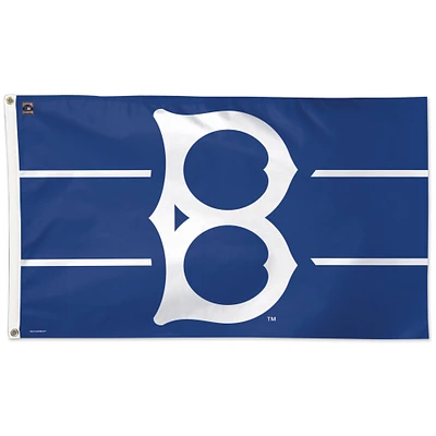 WinCraft Brooklyn Dodgers 3' x 5' Collection Cooperstown Drapeau unilatéral