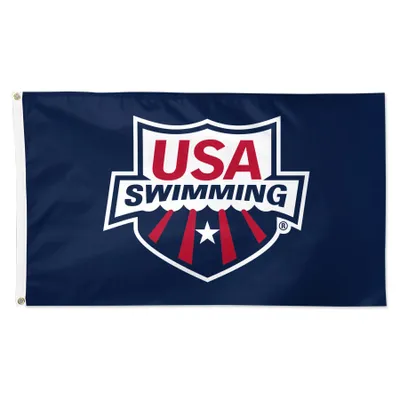USA Swimming WinCraft 3' x 5' Deluxe Flag - Navy