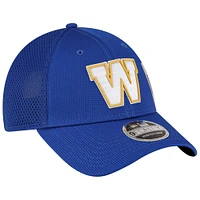 Casquette ajustable 9FORTY Sideline des Bombers bleu Winnipeg New Era pour homme