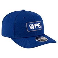 Men's New Era Blue Winnipeg Blue Bombers Sideline 9SEVENTY Stretch-Snap Hat