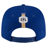 Men's New Era Blue Winnipeg Blue Bombers Sideline 9SEVENTY Stretch-Snap Hat