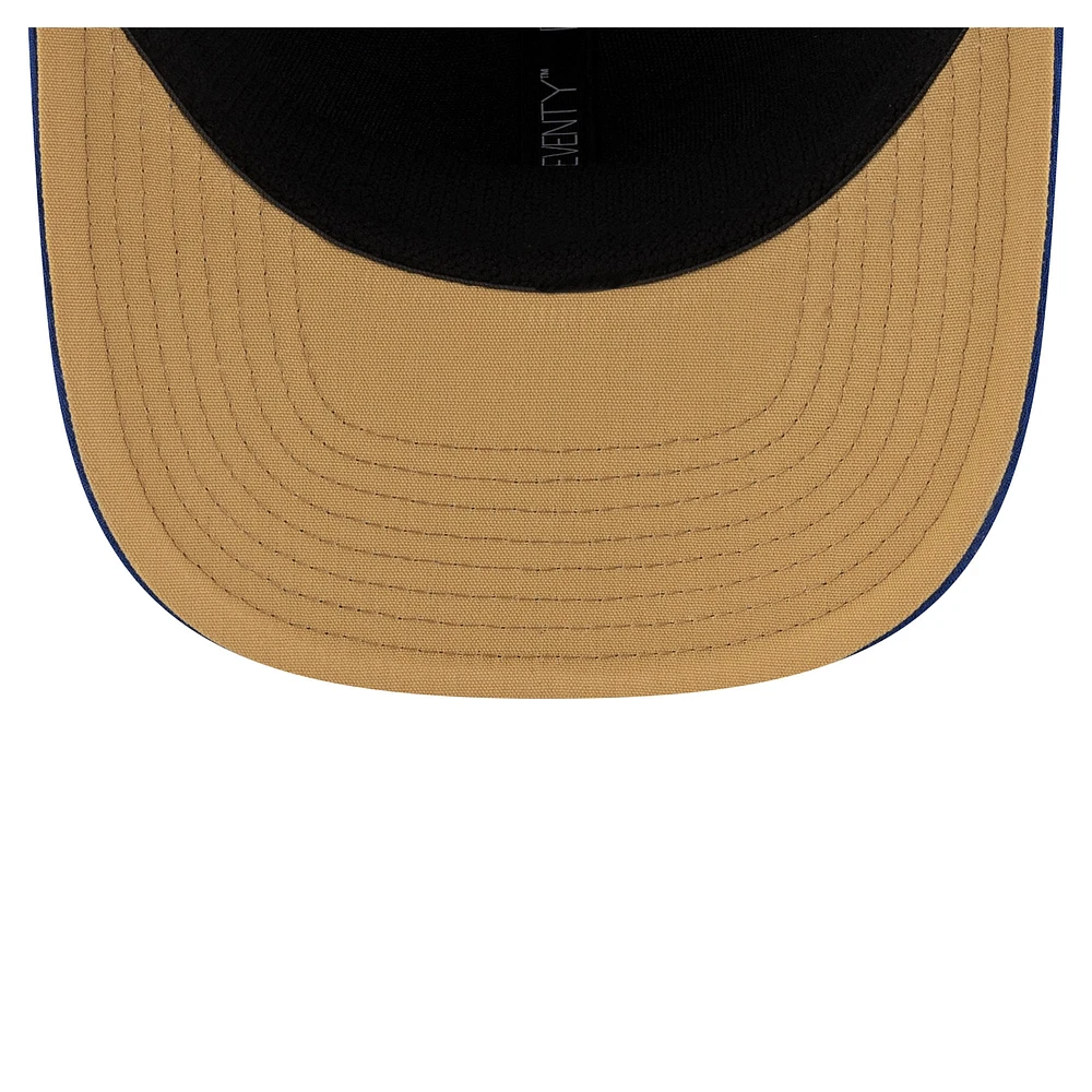Men's New Era Blue Winnipeg Blue Bombers Sideline 9SEVENTY Stretch-Snap Hat