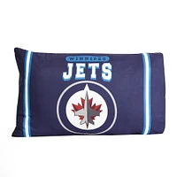 Blue Winnipeg Jets 20'' x 30'' Two Pack Pillowcase Set