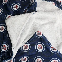 Blue Winnipeg Jets 50'' x 70'' Hoodie Throw Blanket