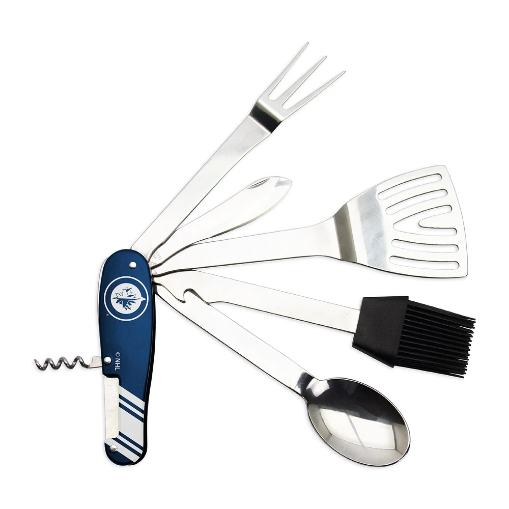 Blue Winnipeg Jets Barbecue Multi-Tool