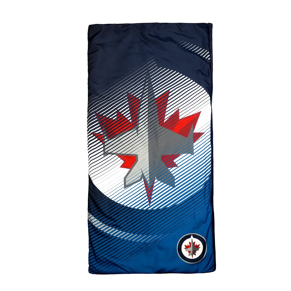 Blue Winnipeg Jets Slumber Bag