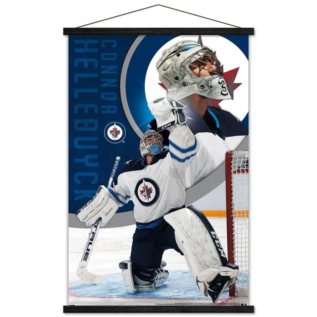 Connor Hellebuyck Winnipeg Jets Autographed Blue Fanatics