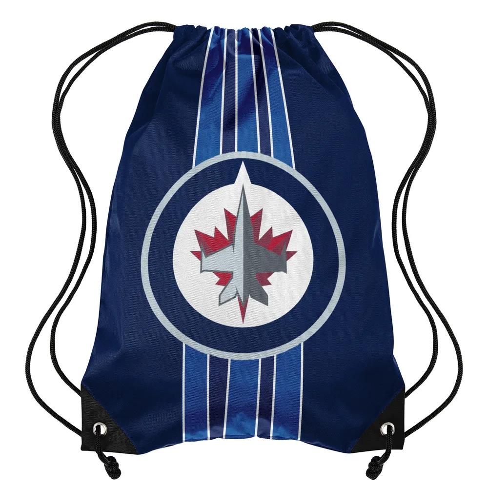 FOCO Winnipeg Jets Team Stripe - Drawstring Backpack