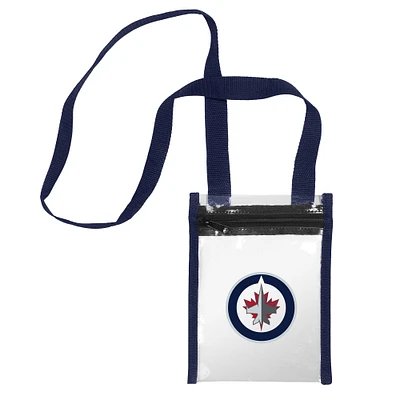 FOCO Winnipeg Jets To Go Clear - Crossbody Tote Bag