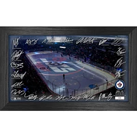 Highland Mint  Winnipeg Jets 12'' x 20'' 2024 Signature Rink Framed Photo