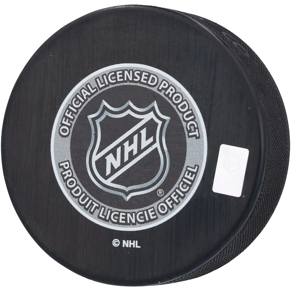 Kyle Connor Winnipeg Jets Autographed 2015 Draft Logo Hockey Puck