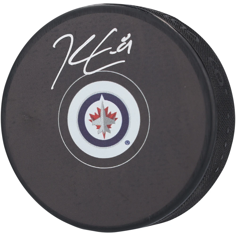 Kyle Connor Winnipeg Jets Autographed Hockey Puck