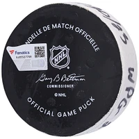 Kyle Connor Winnipeg Jets Game-Used Goal Puck from February 20, 2023 vs. New York Rangers 