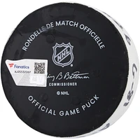 Kyle Connor Winnipeg Jets Game-Used Goal Puck from November 12, 2024 vs. New York Rangers
