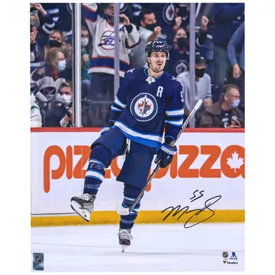 Mark Scheifele Winnipeg Jets Autographed Blue Alternate Adidas Authentic  Jersey