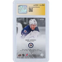 Mark Scheifele Winnipeg Jets Autographed 2011-12 Upper Deck SP Authentic Rookie Holo FX #RFX30 CGC Fanatics Witnessed Authenticated 10/10 Rookie Card