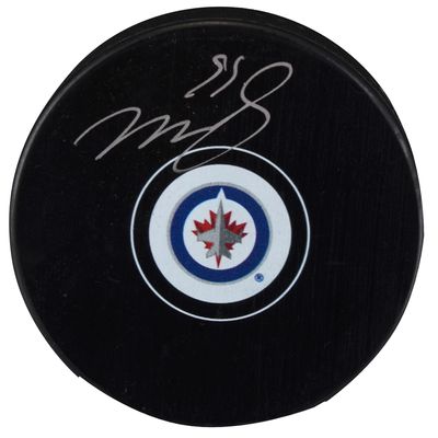 Mark Scheifele Winnipeg Jets Autographed Hockey Puck