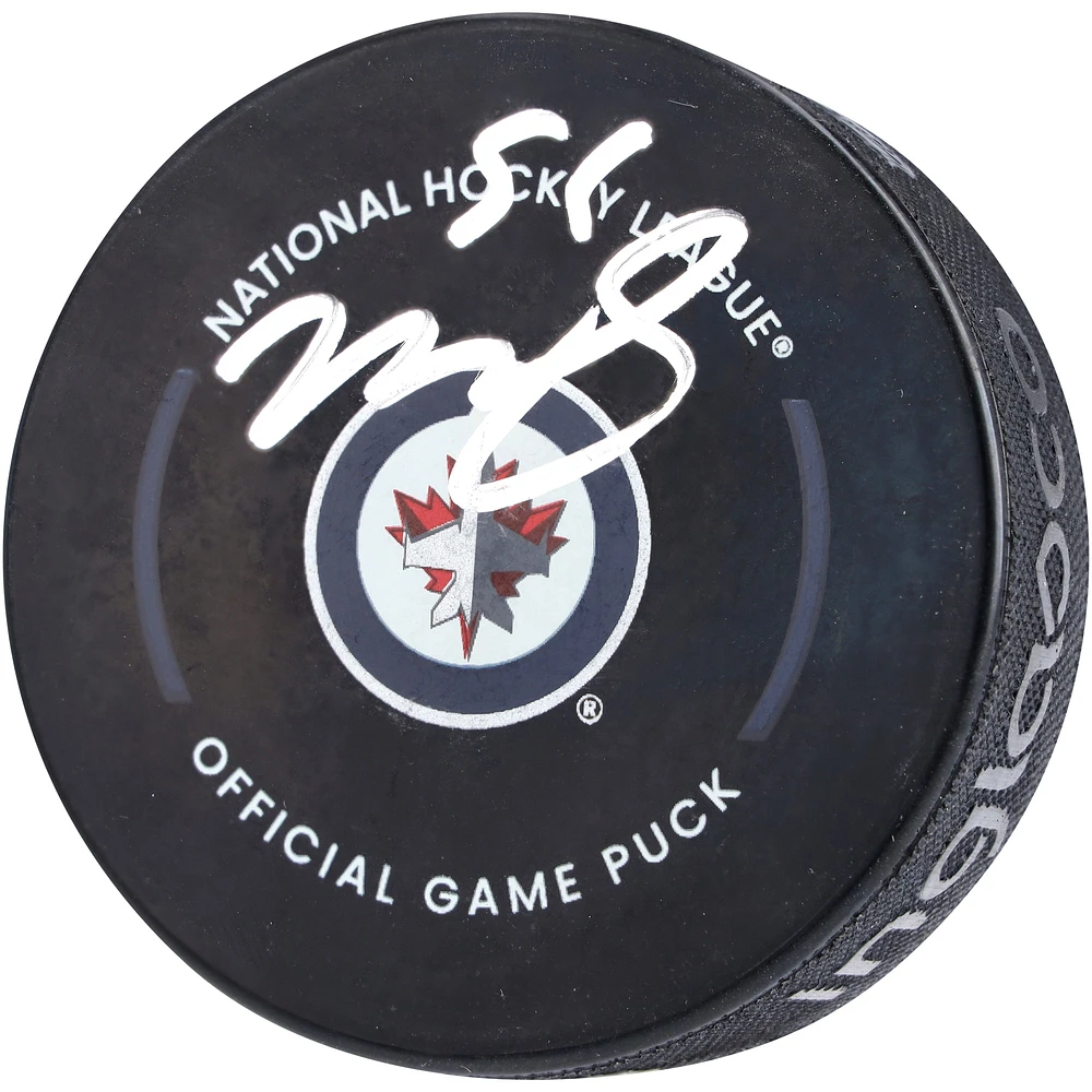 Mark Scheifele Winnipeg Jets Autographed Official Game Puck