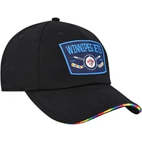 Men's Fanatics  Black Winnipeg Jets HIFE Adjustable Hat