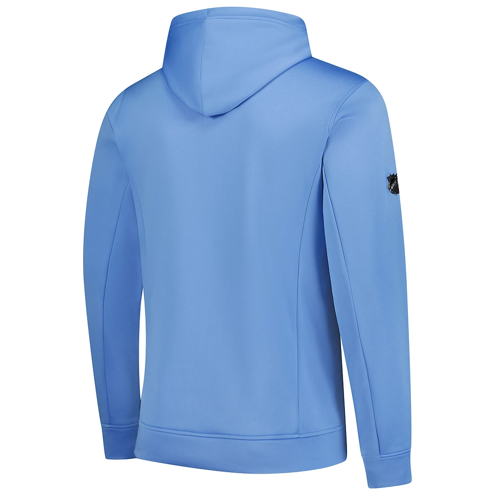 Sweat à capuche en polaire bleu clair pour hommes Fanatics Winnipeg Jets