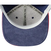 Casquette Snapback authentique Pro Rink des Jets de Winnipeg pour hommes Fanatics bleu marine/rouge