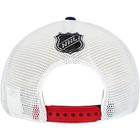 Men's Fanatics  Navy/White Winnipeg Jets Authentic Pro Game & Train Trucker Adjustable Hat