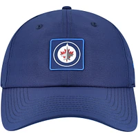 Men's Fanatics  Navy Winnipeg Jets Authentic Pro Rink Adjustable Hat