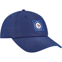 Men's Fanatics  Navy Winnipeg Jets Authentic Pro Rink Adjustable Hat