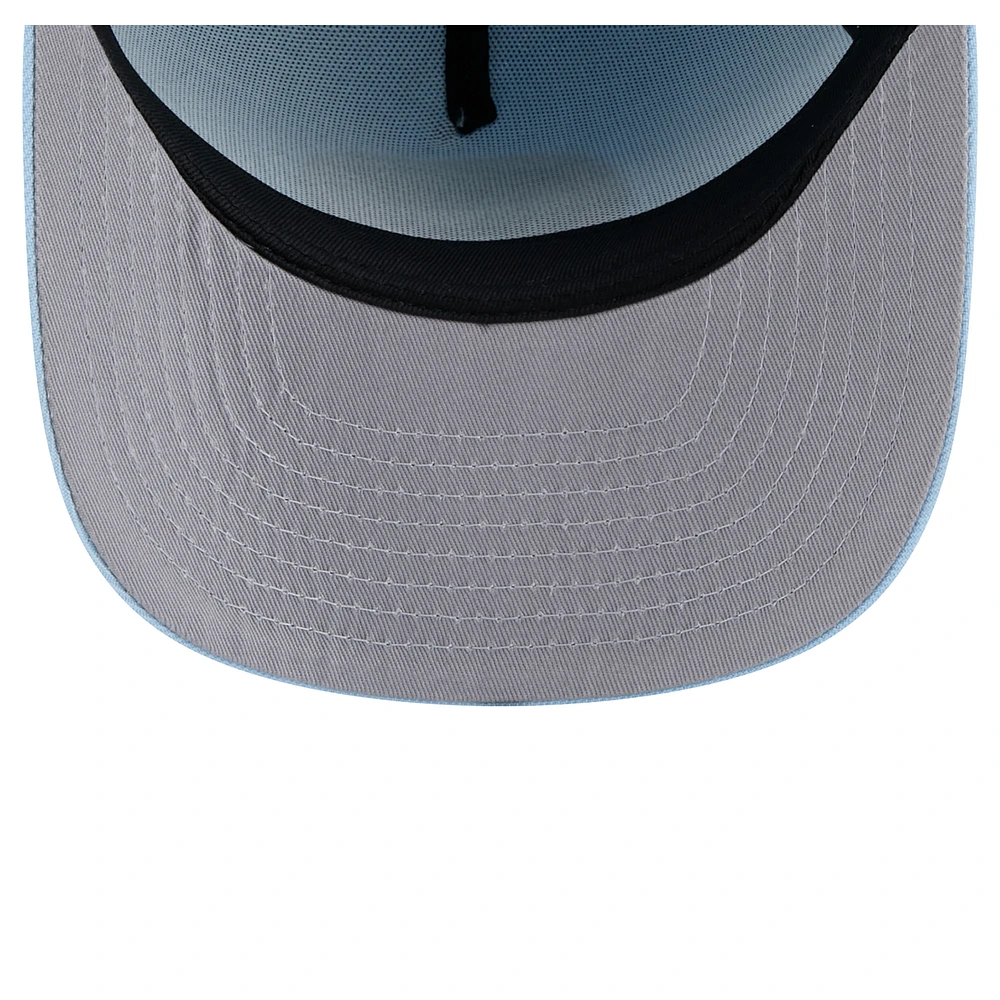 Casquette ajustable 9FIFTY bleu clair pour homme New Era avec logo ton sur ton des Jets de Winnipeg