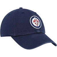 Casquette ajustable Clean Up des Jets de Winnipeg '47 bleu marine pour hommes