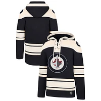 Sweat à capuche lacets Superior pour homme '47 Navy Winnipeg Jets