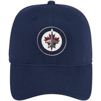 Men's adidas Navy Winnipeg Jets Primeblue Slouch - Adjustable Hat