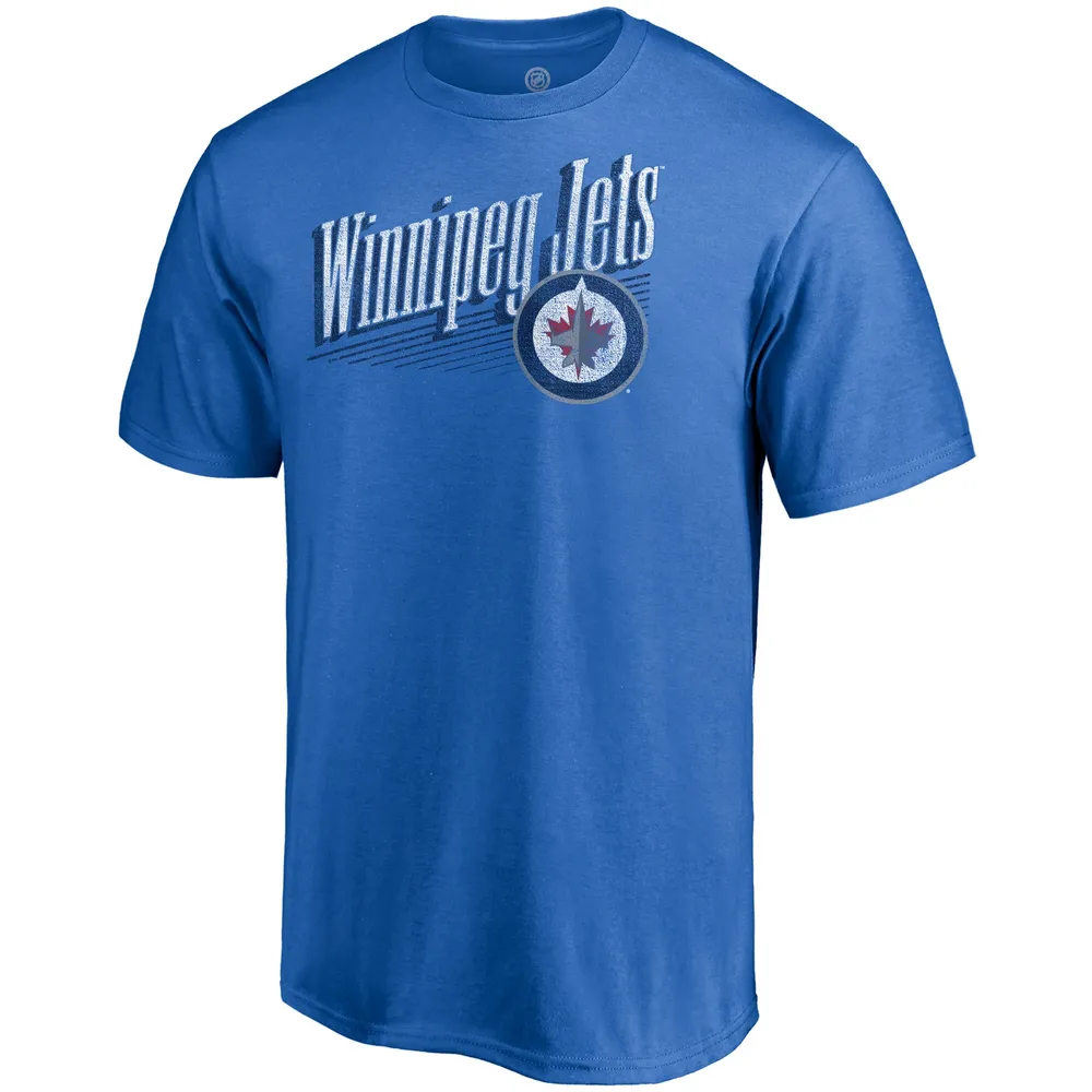 FBC WINJET BLUE NHLOPP HOMME FANATICS BRANDED GAGNANT T-SHIRT À MANCHES SS TEEMENSCR