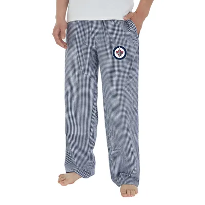 Winnipeg Jets Concepts Sport Traditional Woven Pants - Navy