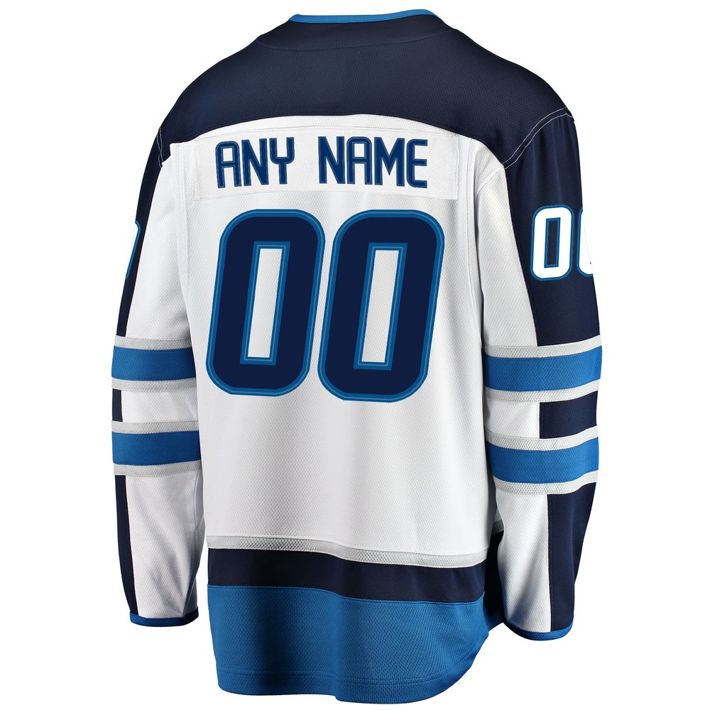 Men's Winnipeg Jets Fanatics Branded Blue Home Breakaway Custom