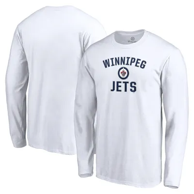 Lids Winnipeg Jets Victory Arch Long Sleeve T-Shirt - Navy