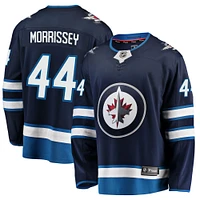 Men's Fanatics Josh Morrissey Navy Winnipeg Jets Breakaway Replica Jersey