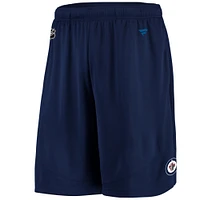 Men's Fanatics Navy Winnipeg Jets Authentic Pro Off-Ice Shorts