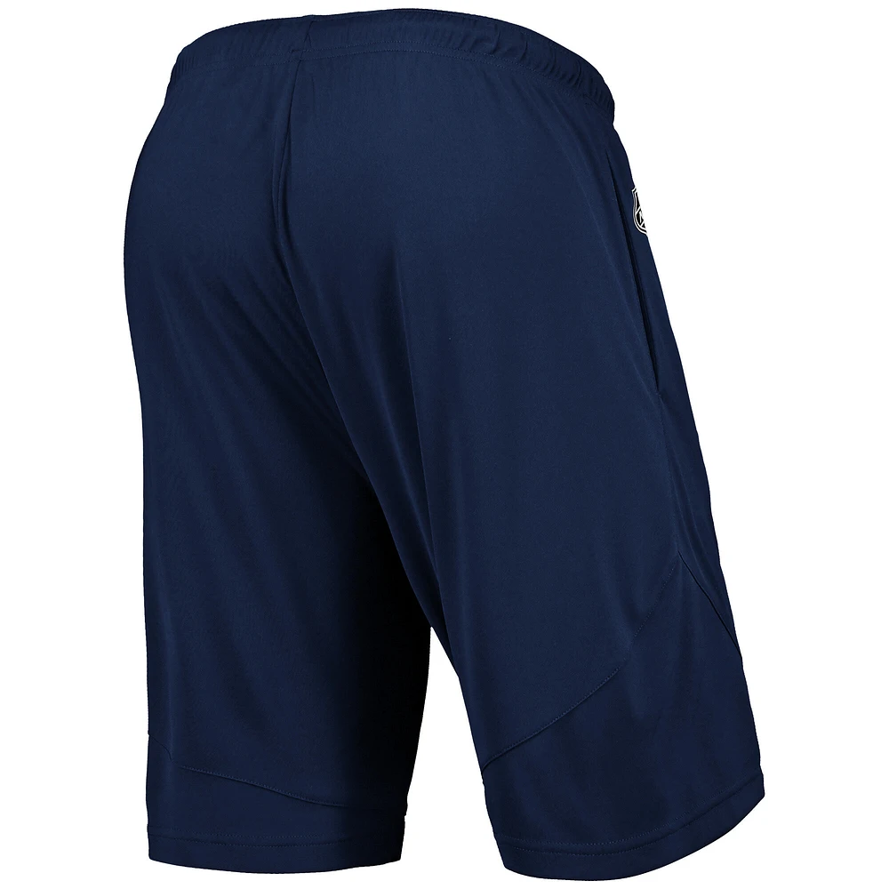 Men's Fanatics Navy Winnipeg Jets Authentic Pro Off-Ice Shorts