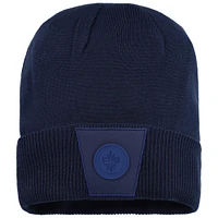 Men's Fanatics Navy Winnipeg Jets Authentic Pro Rest & Recover Cuffed Knit Hat