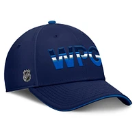 Men's Fanatics Navy Winnipeg Jets Authentic Pro Rink Flex Hat