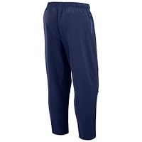 Pantalon de patinoire authentique Pro Rink bleu marine Fanatics pour homme des Jets Winnipeg