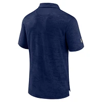 Polo authentique Pro Rink bleu marine pour homme Fanatics des Jets de Winnipeg