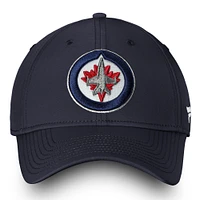 Men's Fanatics Navy Winnipeg Jets Core Elevated Speed Flex Hat