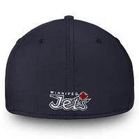 Men's Fanatics Navy Winnipeg Jets Core Elevated Speed Flex Hat