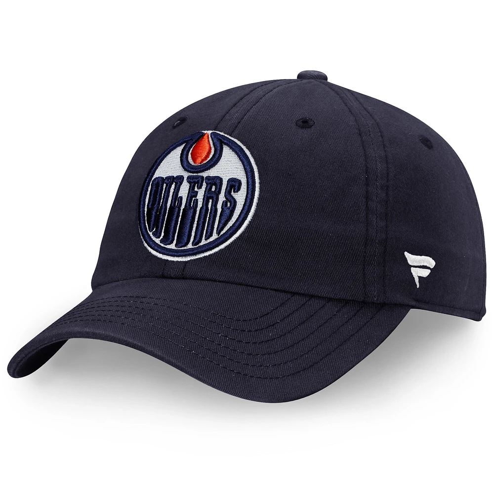 Men's Fanatics Navy Winnipeg Jets Core Fundamental Adjustable Hat